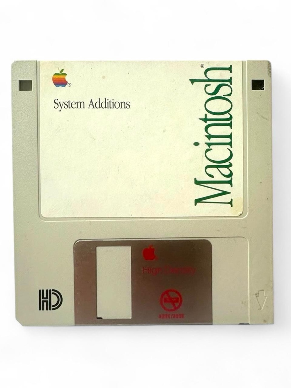 Apple Macintosh System Additions 3.50" Floppy Disk 1990 Ver 6.0.7 690-5732-A